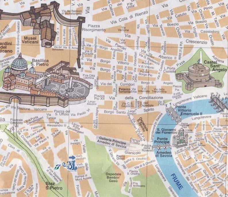 Le 3 Elle Vaticano San Pietro Рим Екстериор снимка